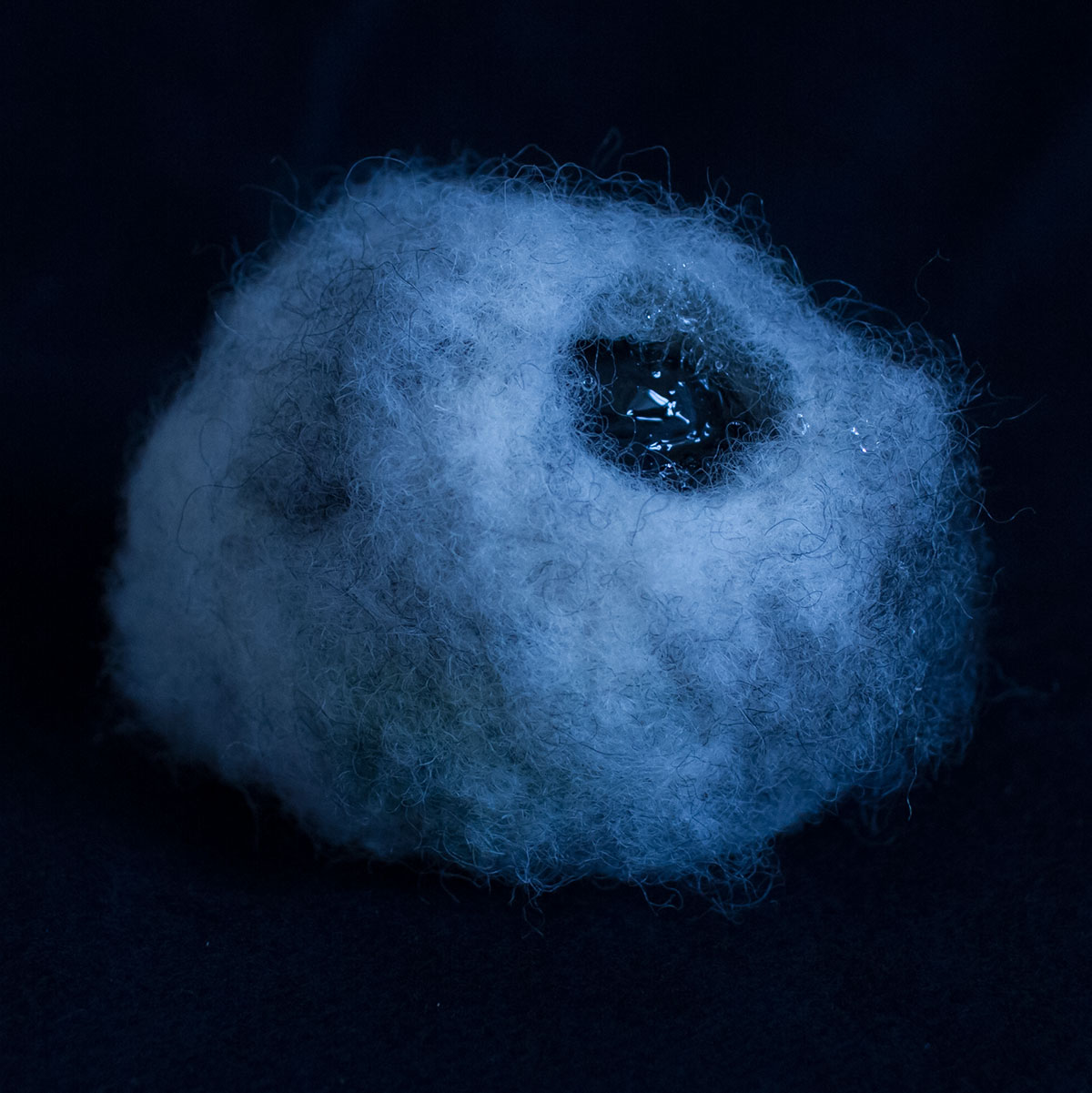 Isländsk vinter, skulptur, Anx Kupiainen